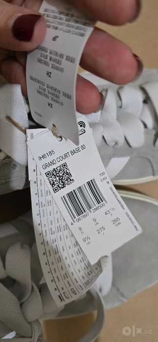 Кроссовки Adidas Grand Court 00S, мужские, новые, 43 размер,  оригинал