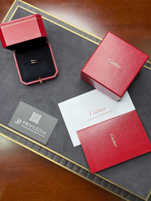 NEW Кольцо Cartier Juste un Clou Small Model r/g