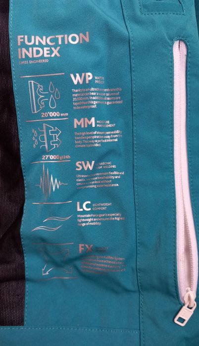 Mountain Force 20К дамско и мъжко/юношеско ски яке XS/S