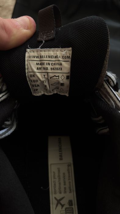 Balenciaga Track gri – mărimea 41