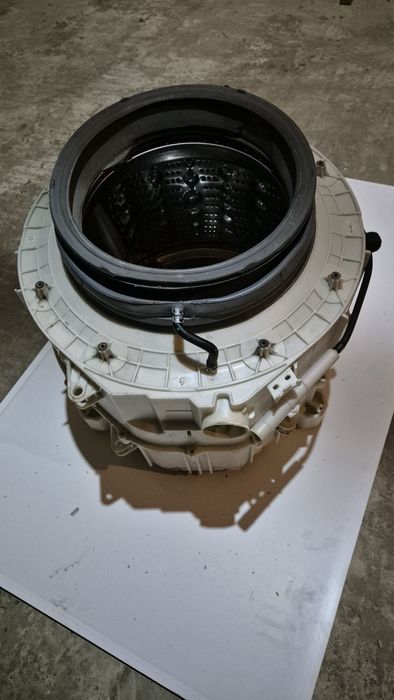 Cuva, semicuva, tambur, tripoda, garnitura hublou, masina spalat  LG