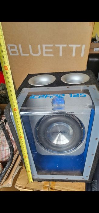 Subwoofer auto și 2 difuzoare de 320w (3 Piese)