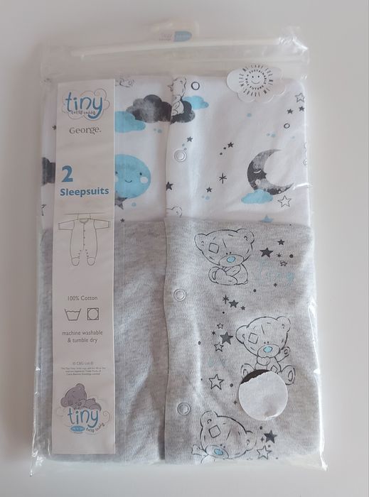 НОВИ: Ромпъри George - размер 3-6 м.