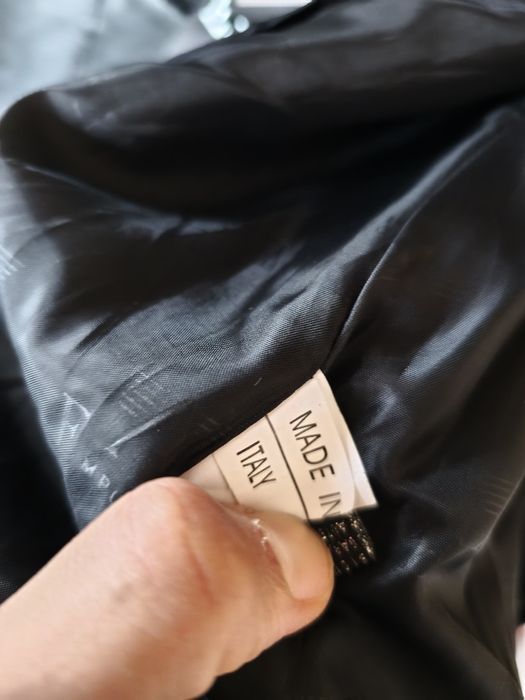 Geaca piele Emporio Armani