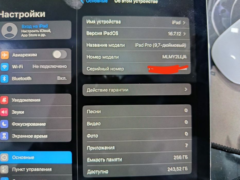 Ipad pro 256gb ideal xolat 100%