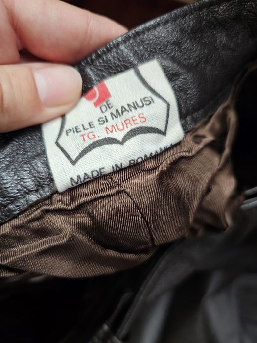 Pantaloni dama piele naturala