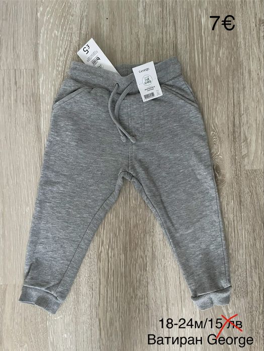 Нови  и употребявани дрехи за момче блузи, панталони,92