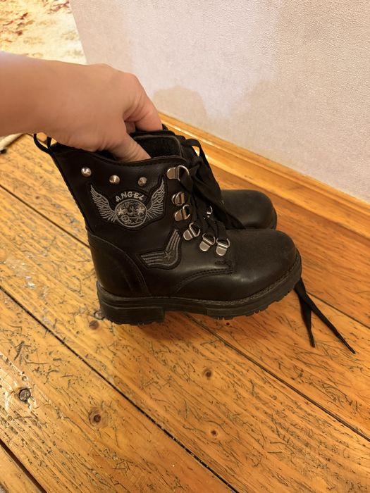 Осенние батинки на девочку,размер 28 см