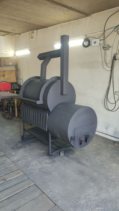 Изготовление Smoker BBQ
