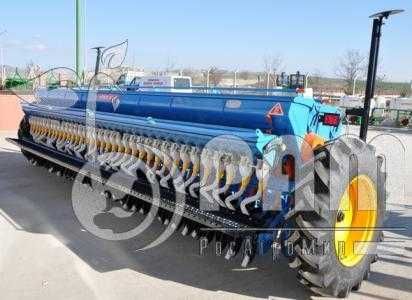 Сеялка зернотуковая 3,6м, 24-рядная, двухдисковый сошник, м/р 150мм