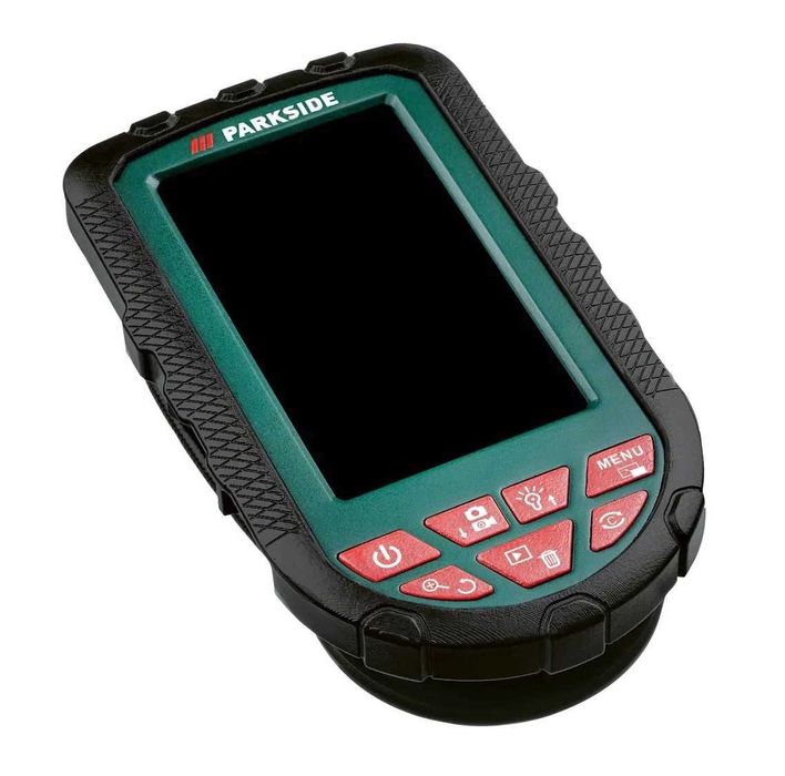 Cameră pentru inspecție, control; endoscopica, cu display color, noua sigilata, realizata in Germania; pentru locuri greu accesibile motor, canalizari