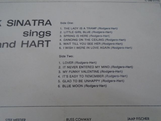 винил пластинка  Frank Sinatra (Germany)