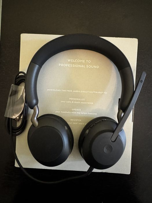 Слушалки с микрофон Jabra Evolve2 40 SE MS Stereo USB A