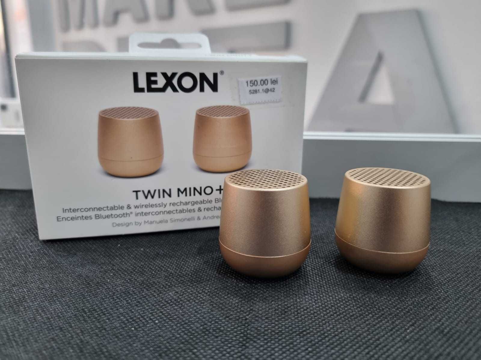 Ag44 B.5281] Boxe bluetooth Lexon Twin Mino + Bacau • OLX.ro