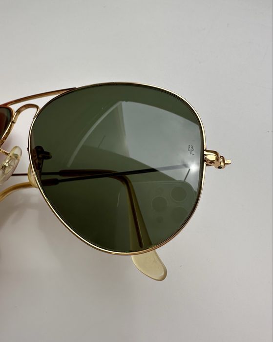 Ray Ban B&L Aviator USA 58-14 G15 винтидж оригинал