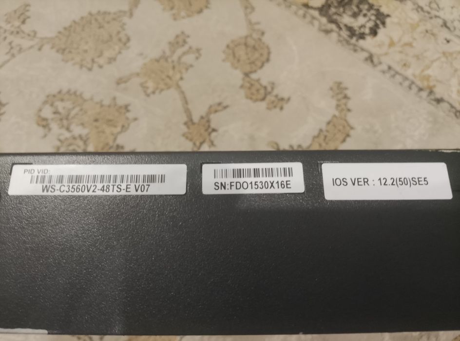 Коммутатор Cisco Catalyst 3560 v2  48 портов, L3,
