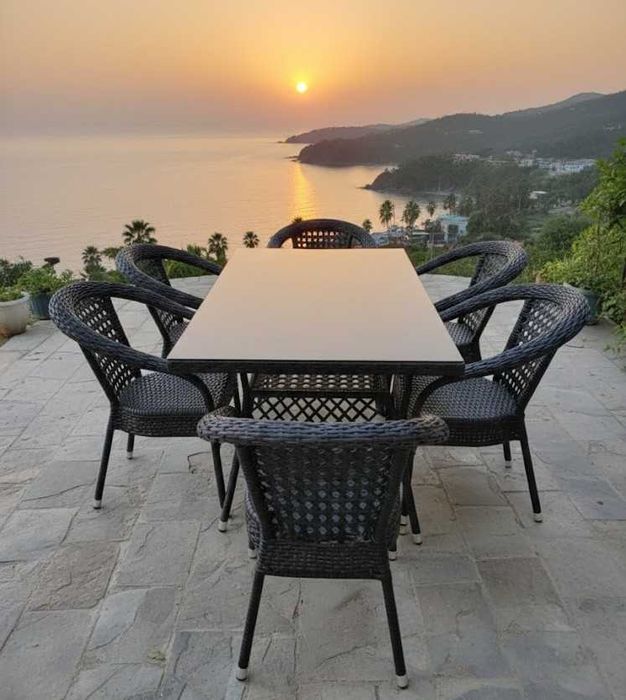 Столы и стулья под ротанг в Ташкенте , стол стул ратанг Тошкентда