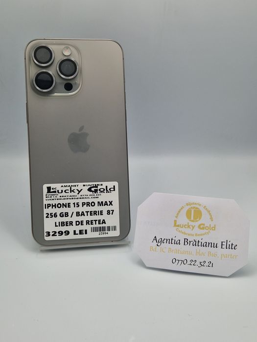 Iphone 15 Pro Max 256 GB Bat 87 cod 23994