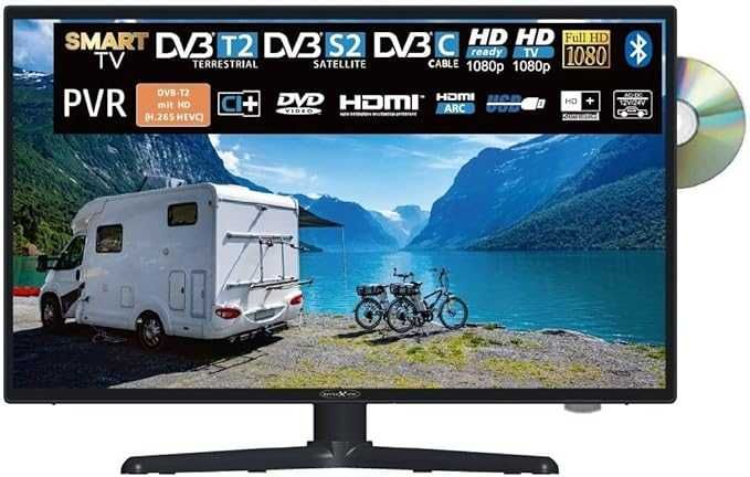 Телевизор за кемпер 24-инчов Smart Wide-Screen Full HD LED