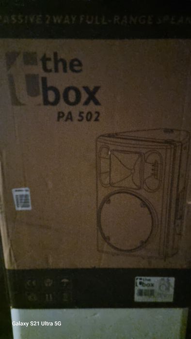 Vând boxe pasive the box 502 noi