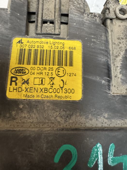 Far dreapta xenon volan stanga Range Rover Vogue 2002-2007