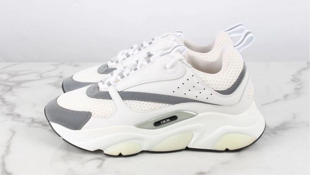 Обувки Dior B22 White Technichal