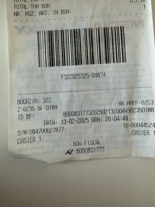 Casti APPLE AirPods 4 Originale, ANC, Noise Cancelling