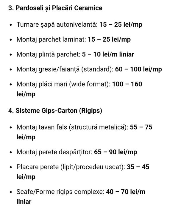 Renovări case și apartamente