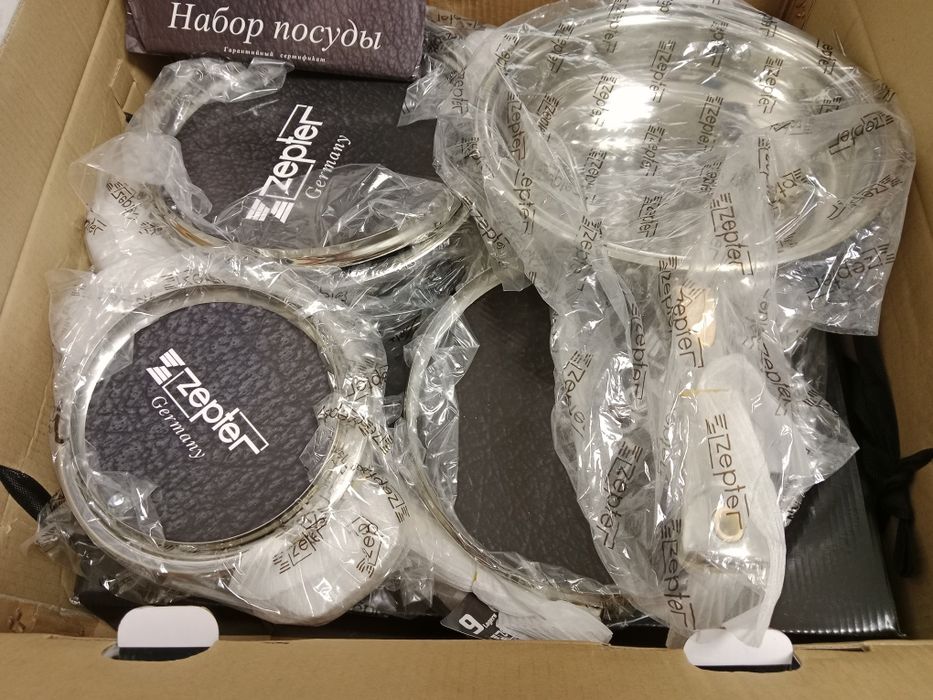 Набор кастрюль фирмы zepter