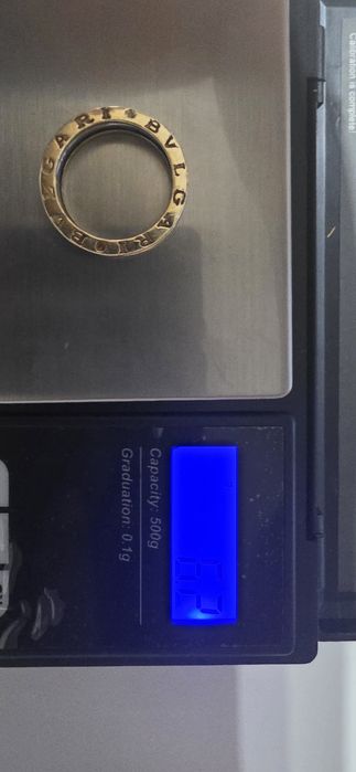 Inel  BVL aur de 14 k