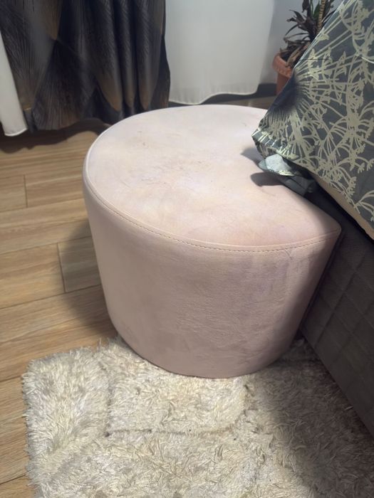 Pat de catifea roz 140x200