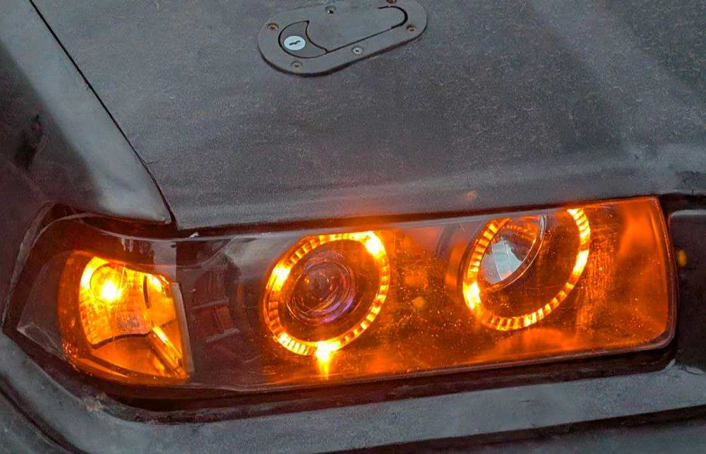 Фары на BMW E36 в хорошем состоянии