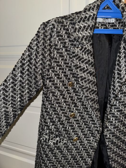 твидовый пиджак женский