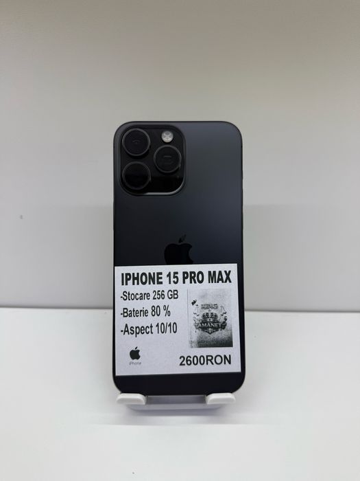 iPhone 15 PROMAX 256 gb King Amanet