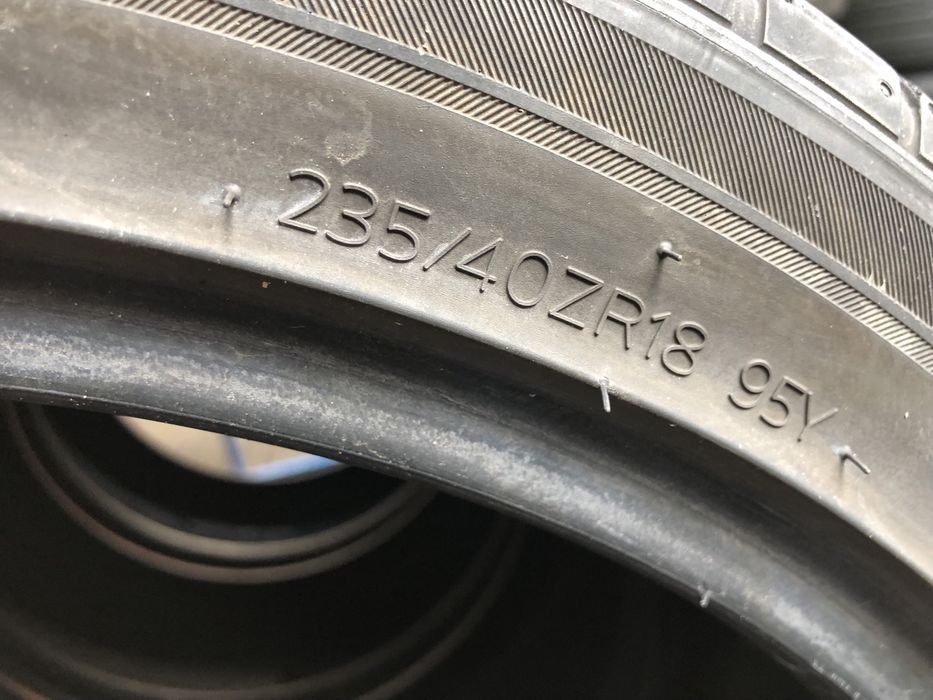 235/40/18 шины б/у из Германии