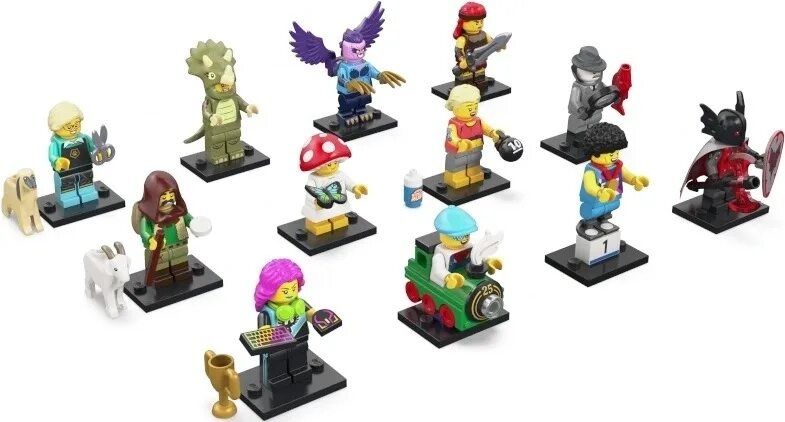25 серия Lego minifigures