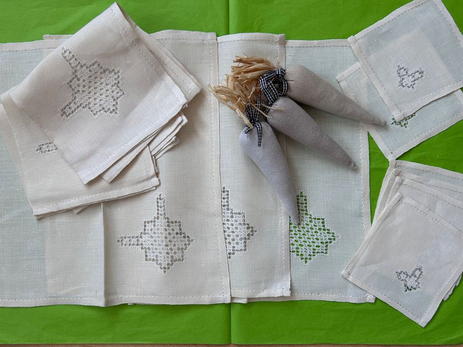 Лот нови текстилни кърпи салфетки захранене