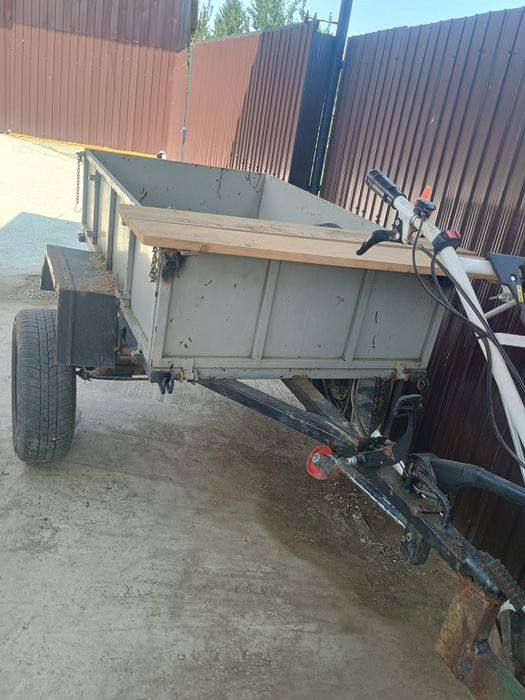 Motocultor Ruris cu remorca