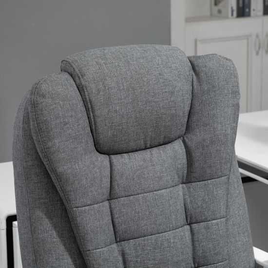 Scaun de Birou Ergonomic Vinsetto cu Suport pentru Picioare Gri