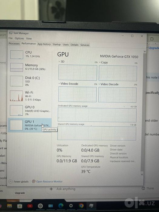Asus Rog strix g531