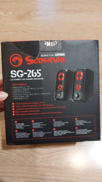 LED Тонколони MARVO Scorpion