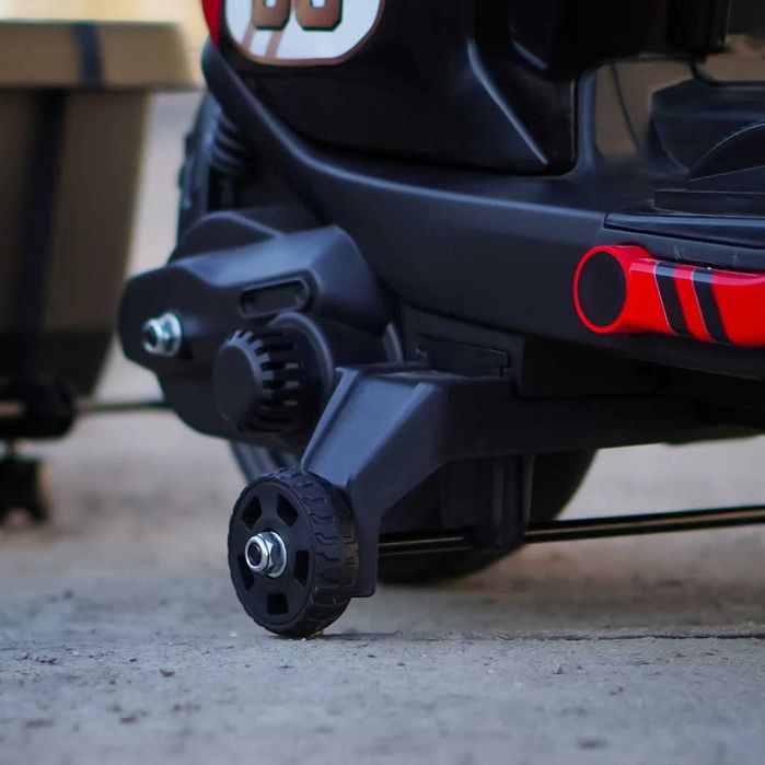 Scuter electric cu remorca, telecomanda Kinderauto BJBTK3 70W 6V black