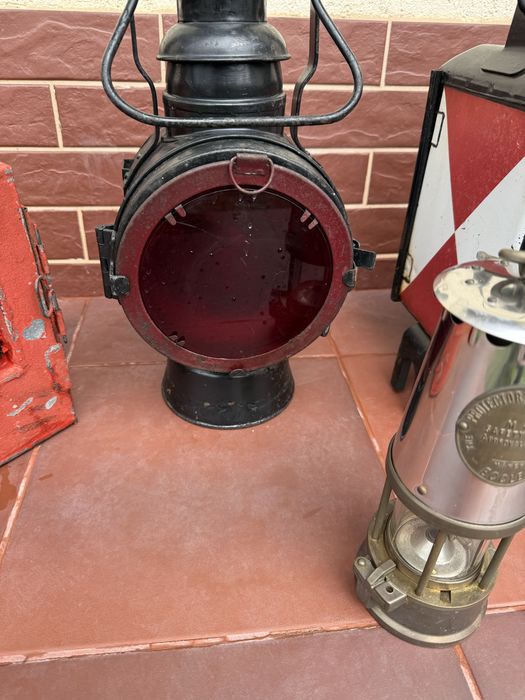 Lampa gaz cfr petromax tren felinar