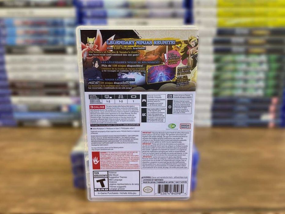Naruto x Boruto Ultimate Ninja Storm Connections ENG Nintendo Switch