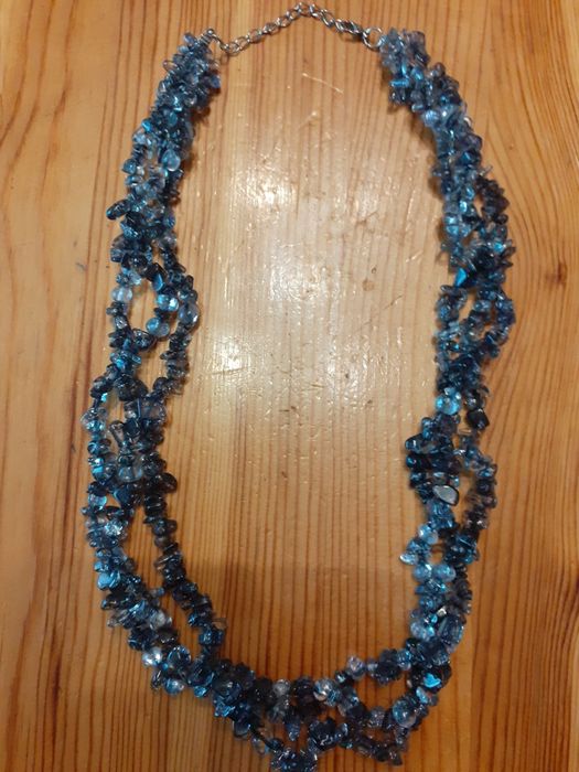 Лот огърлица, обеци и гривна старинни