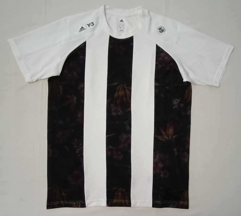 Adidas Y-3 Roland Garros Tennis Jersey оригинална тениска L Адидас спорт тенис фланелка