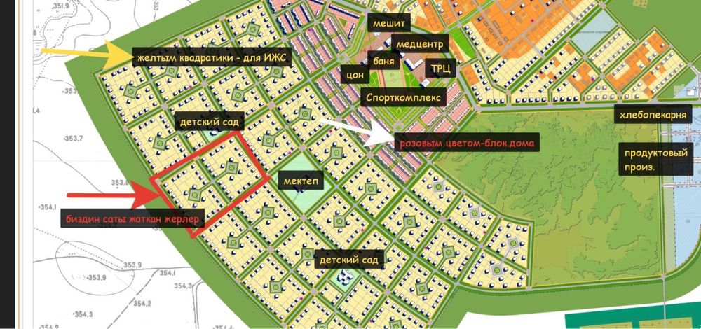 Кызылсуат 5 соток угловой участок