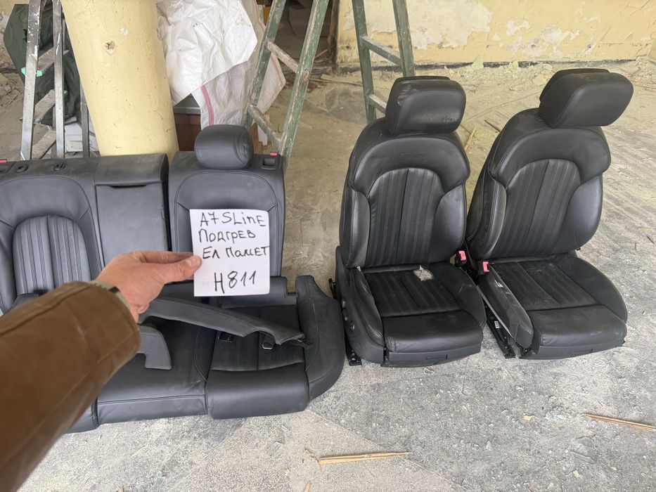 Кожен салон за Ауди AUDI A7 Sline подгрев Ел памет ном 811