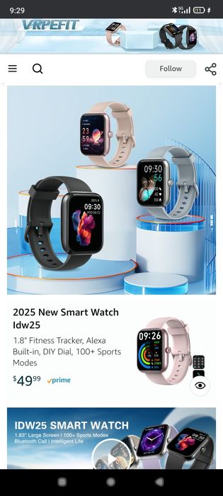 Smart watch idw 25 - умен часовник