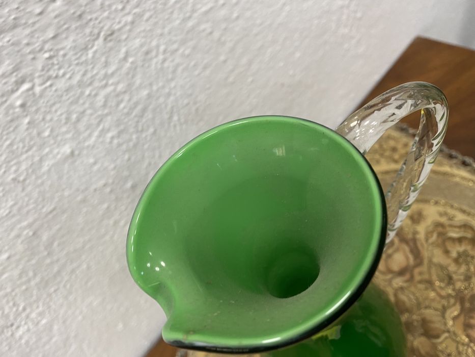 Италианска кана от разтопено стъкло мурано